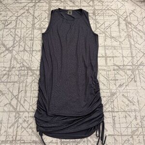 Constantly Varied Gear CVG Multi-Way Dress Gray Leopard Sleeveless Size M/L